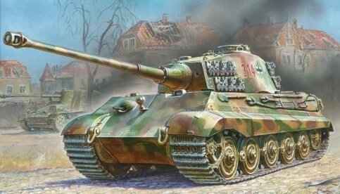 Zvezda - 1/72 King Tiger Ausf.b German Heavy Tank (henschel Turret)