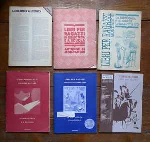 Cataloghi MONDADORI LIBRI PER RAGAZZI IN BIBLIOTECA E A SCUOLA,1992-1999 - Bild 1 von 10