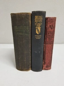 Vintage Menge 3 Shakespeare Die neuen Universitäten Webster Wörterbuch Geschichte von Ab  - Bild 1 von 24