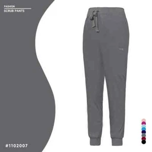 Oversized Scrubs Tops for Women Spa Dentist Clinical Scrub Uniform Short Sleeve - Picture 1 of 38