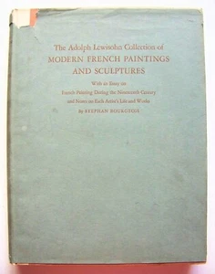 1928 1st Ed. THE ADOLPH LEWISOHN COLLECTION OF MODERN FRENCH PAINTINGS/SCULPTURE - Picture 1 of 8