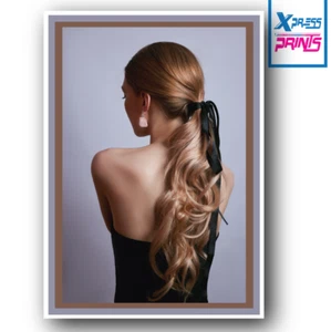 HAIR SALON WOMENS HAIRSTYLE MODELS HAIRDRESSER POSTER PRINT A3 A4 A5 SIZES #23 - Picture 1 of 4