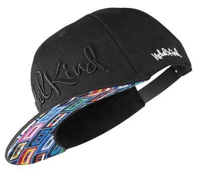 NEBELKIND Snapback Cap - Herren Damen Rec. Schwarz Einheitsgröße Onesize Größenverstellbar...
