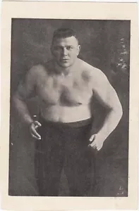 1920 ESTONIA Legendario LUCHADOR ESTONIO Jaan JAAGO Múltiples CAMPEÓN EUROPEO PC - Imagen 1 de 2