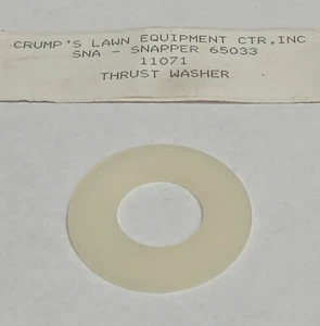 SNAPPER PART# 11071, THRUST WASHER OEM - Picture 1 of 2
