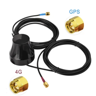 Vehicle GPS 4G LTE Thru Hole Screw Mount Combined Antenna for GPS Nav - Image 1 of 4