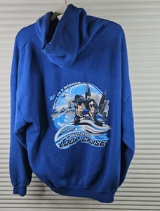 Blues Brothers 2005 Men's XXL Chicago Loop Cruise Hoodie. In Great Condition. - Picture 1 of 10