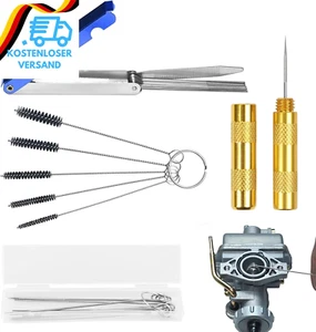 4Stk Vergaser Reinigungsnadel Set, Mehrere Größen Carbon Dirt Jet Cleaner, Kohle - Bild 1 von 12
