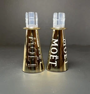 Moet & Chandon Champagner Sippers 187ml Mini Flasche Flötenaufsatz - Set 2 tlg. - Bild 1 von 7