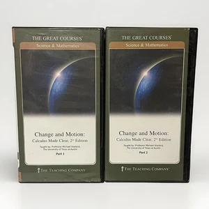 Great Courses Change and Motion Calculus Made Clear Parts 1 and 2 2nd Edition - Imagen 1 de 2