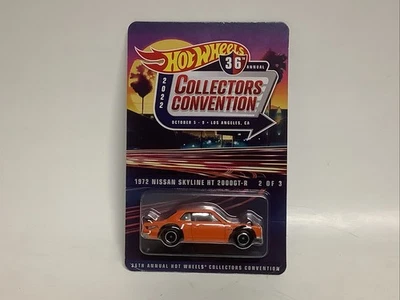 Nissan Skyline HT 2000 GT-R 4766/6200 Hot Wheels 36th Convention '72 Foto 1 de 4