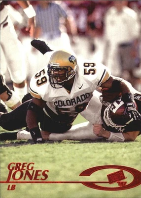 1997 Press Pass Red Zone #36 Greg Jones - NM-MT - Image 1 of 2