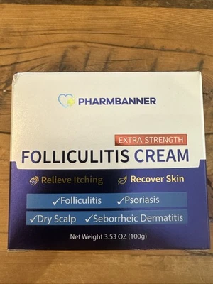 Folliculitis 治疗霜,超强头皮缓解有效期至 2027 年 1 月 — 第 1/4 张图片