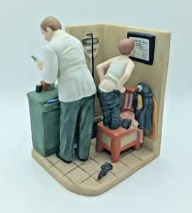 Norman Rockwell Doctor’s Office Figura Goebel Estados Unidos Retrato de América - Imagen 1 de 6