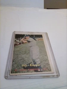 1957 Topps Karte #260 Del Ennis St Louis Cardinals KOSTENLOSER VERSAND - Bild 1 von 2