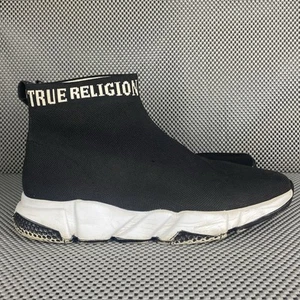 True Religion Sneaker Schuhe Herren 10,5 Schwarz High Top - Bild 1 von 8