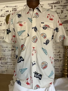 Volcom Men’s Board Shirt Button Down . Slim Fit Size LG. G3 - Picture 1 of 5