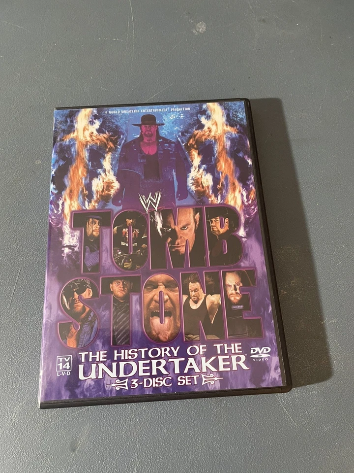 The UNDERTAKER WWE - Tombstone: (DVD, 2005, 3-Disc Set) - Image 1 of 3