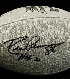๐ Drew Pearson Signed Wilson NFL Football Dallas Cowboys Auto *JSA COA* ๐ - Picture 1 of 4