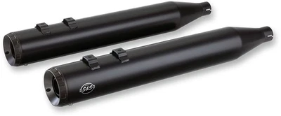 Silenciador S&S CycleBlack Cerámica Grand National 4" Sin cordones - 550-0694 Foto 1 de 4