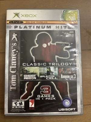 Tom Clancy's Classic Trilogy (Original Xbox) CIB - Image 1 of 4