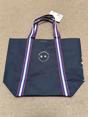 Anya Hindmarch TESCO The Universal Bag Ltd Edition Tote Shopper Blue - Brand New