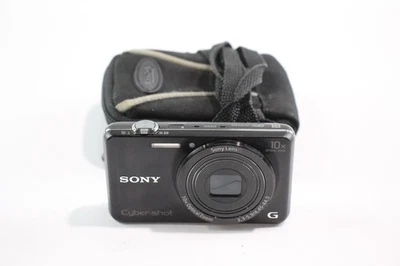 Sony Cybershot DSC-WX220 Digital Compact Camera Working w/ Sony 10x Optical Zoom - Image 1 of 4