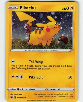Pikachu - Promo SWSH: Sword & Shield Promo Cards SWSH039 LPHolo - Image 1 of 2