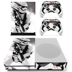 Star Wars White Stormtrooper Skin Decals for Xbox One S Console Vinyl Stickers - Picture 1 of 2