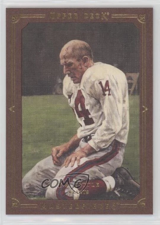 2008 Upper Deck Masterpieces Bronze Framed /25 YA Tittle #90 HOF - Image 1 of 2