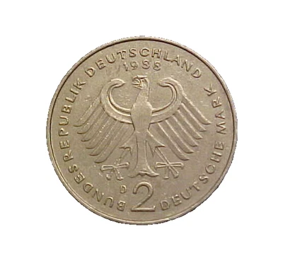 1988-D Germany 2 Deutsche Mark KM# 170 - Very Nice Circ Collector Coin-c6941xux - Image 1 of 2
