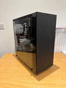 NZXT S340 Elite Mid-Tower Case Black + Kraken X61 Radiator - Picture 1 of 19