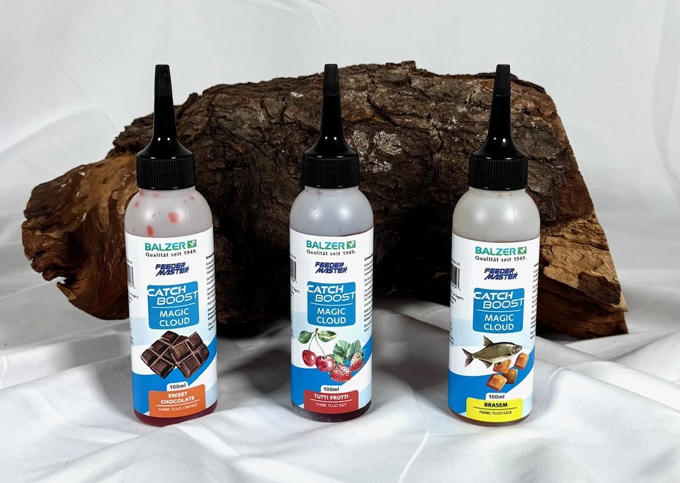 Balzer Catch Boost Magic Cloud Fluo 3 Sorten 100ml Liquid Lockstoff Lockmittel - Bild 1 von 1