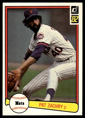 1982 Donruss #254 Pat Zachry - Image 1 of 2