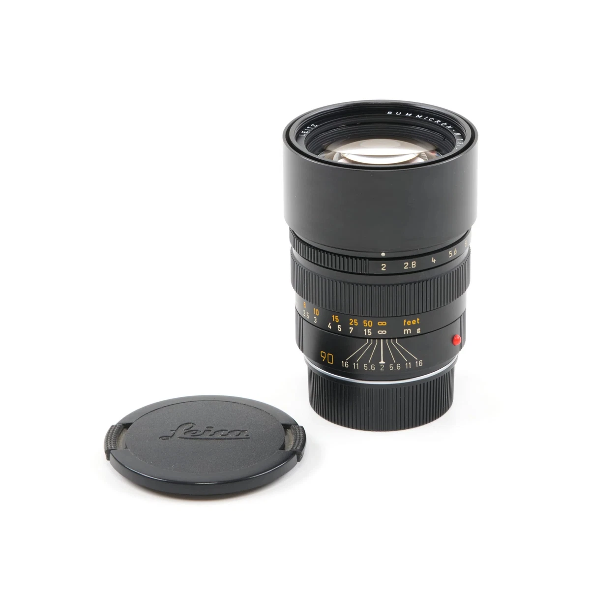 Leica ズミクロン M 90mm F2 Ver.4 ブラック E55 Apo-Summicron-M 90mm f2 ASPH (M) Black Paint – FLASHBACK CAMERA