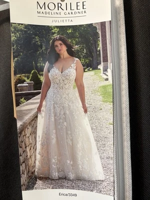 Morilee Juliette Wedding Dress Size 22. Ivory with Lace - Image 1 of 4