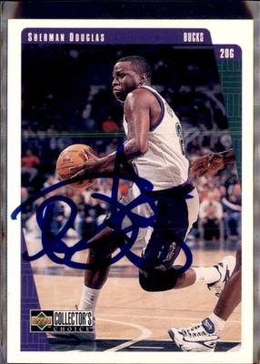 1997  Upper Deck Collector's Choice   #78  Sherman Douglas  Auto/ Sign IP - Image 1 of 2