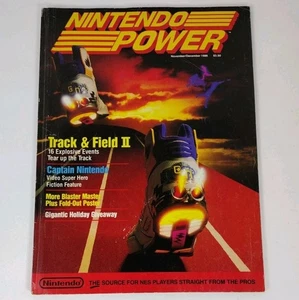 Nintendo Power Magazine #3 November December 1988 Track & Field II With Poster - Picture 1 of 14