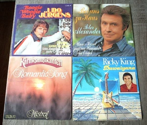 KONVOLUT: 7 x 7" Schlager-Singles(14) 70er-80er m. Orig. Cover. Alle abgebildet - Bild 1 von 2