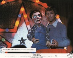 MAGIC lobby cards : ANTHONY HOPKINS, ANN MARGRET, BURGESS MEREDITH