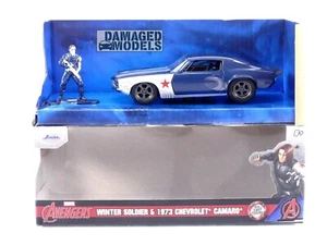 BESCHÄDIGTES MODELL FD #196 - JADA TOYS 1/32 - CHEVROLET Camaro Winter Soldier - Bild 1 von 5