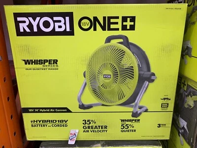 RYOBI Canada 18V Cordless Hybrid or Corded Air Cannon (Tool Only) - Image 1 of 4