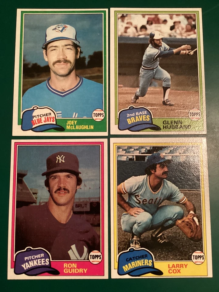 1981 Topps Baseball U Pick All Pictured Combine Ship Discount 1-250 - Image 1 of 1