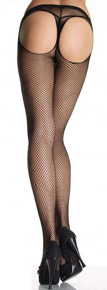 Sexy Netz-Strumpfhose ouvert in diversen Farben  - Bild 1 von 1