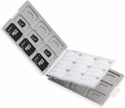 ELECOM Memory Case for 18 SD Cards and 18 microSD Cards Shock - Image 1 of 4