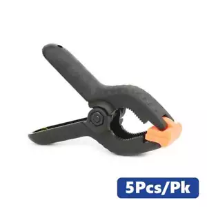 1-1/2 Inch Spring Clamp Small Tool Clip Tipped Jaws - 19088-5PK - Picture 1 of 9