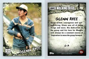 Glenn Rhee #C-7 The Walking Dead Road To Alexandria 2018 Topps Character Card