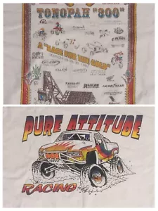 vintage 90s Tonopah 300 Off Road Race for the Gold t-shirt Nascar Chevy Ford - Picture 1 of 6