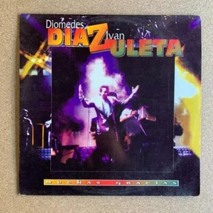 Diomedes Diaz Ivan Zuleta – Muchas Gracias [1996] Vinyl LP Latin Vallenato  - Picture 1 of 2
