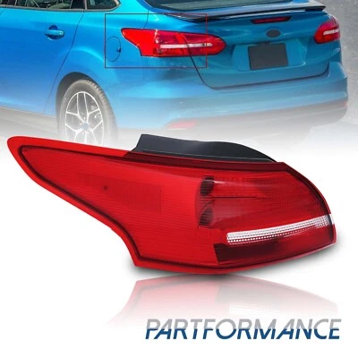 Luz trasera exterior del lado del conductor izquierdo para Ford Focus Sedán 2015-2018 Foto 1 de 4